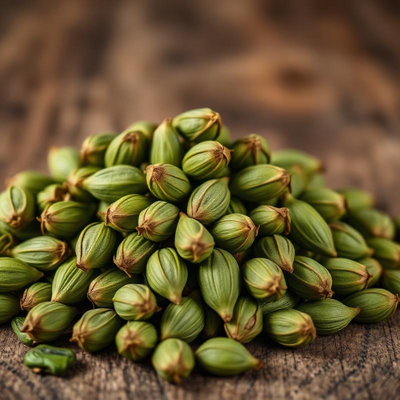 Elaichi — green cardamom pods