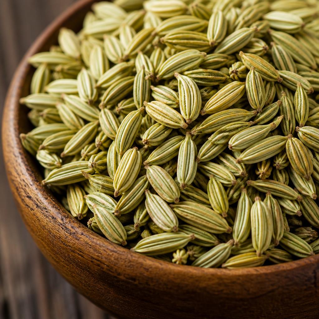 Saunf — pale green fennel seeds